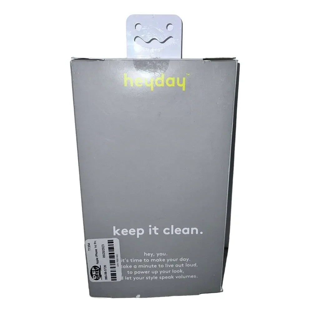 Heyday iPhone 14 Pro Antimicrobial Silicone Case Dark Teal Open Box